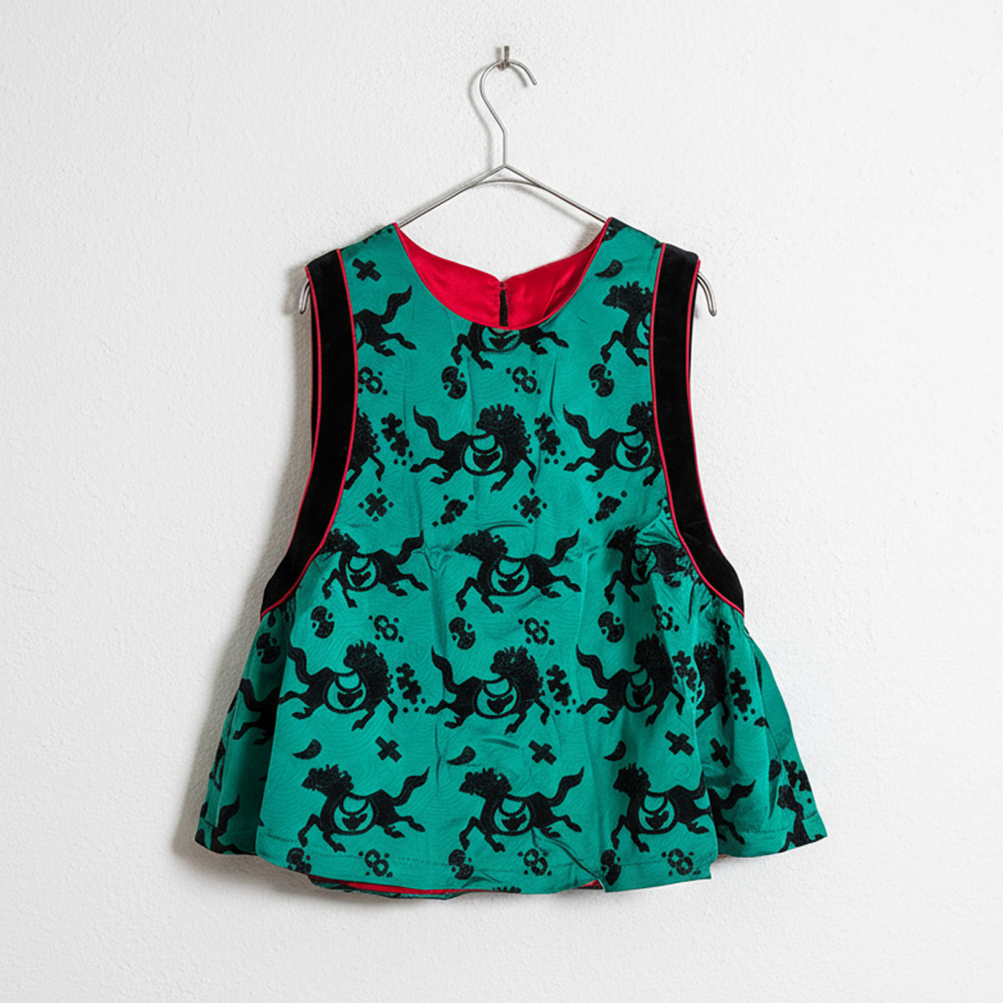 チャイナトップス绿色