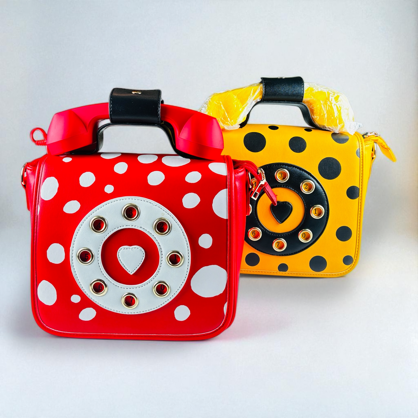Telephone bag_red