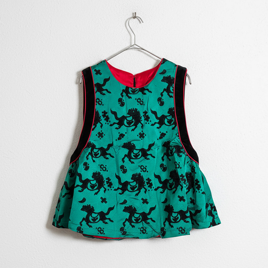 チャイナトップス绿色